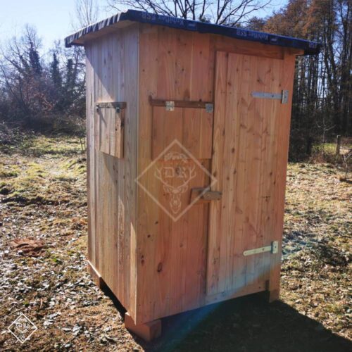 Geschlossene Jagdkanzel Waidwerk mit individuellem Hochsitz – Bild 4
